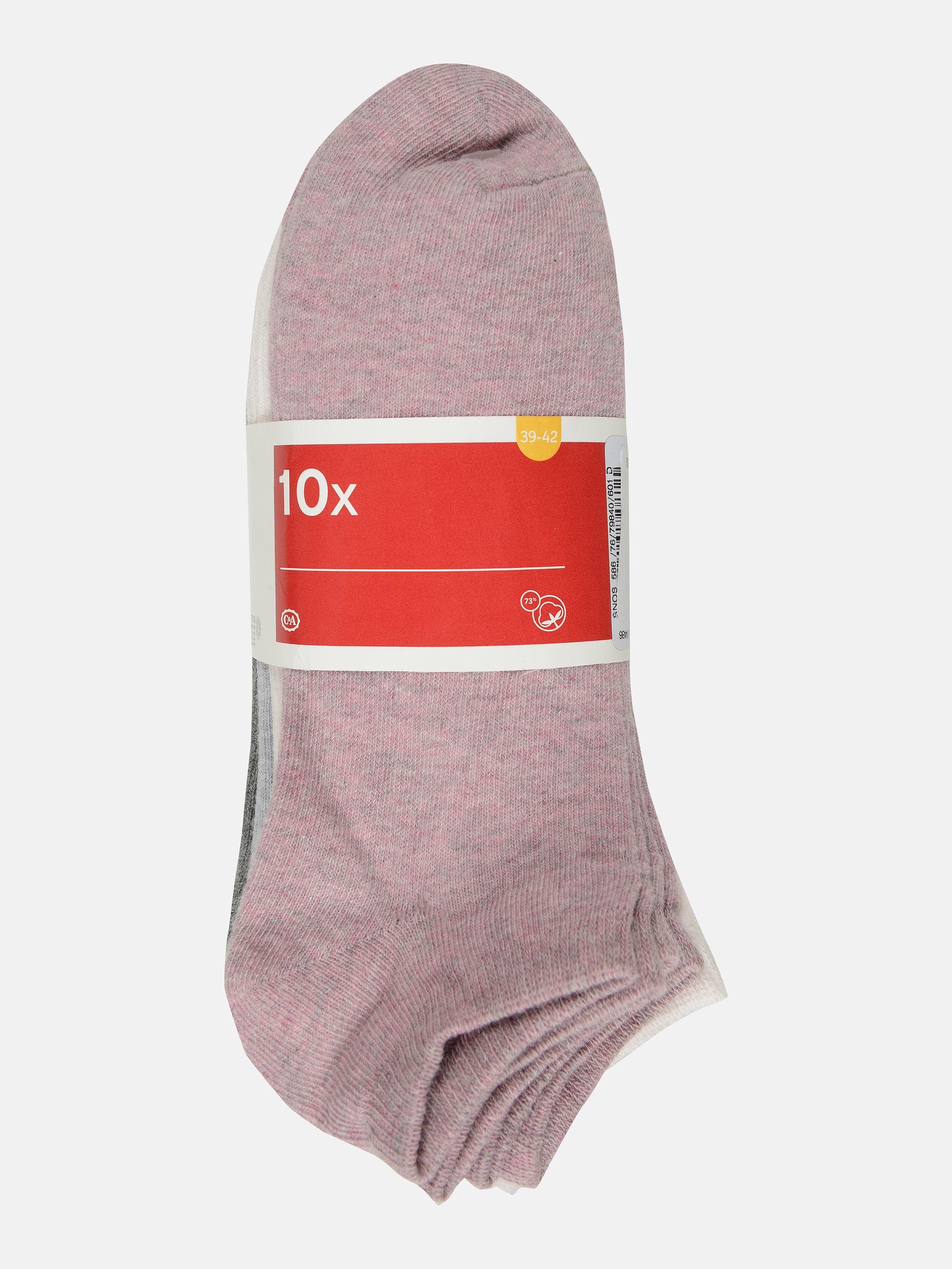 Шкарпетки C&A 10 пар р. 39-42 комбінований (5867679840601)