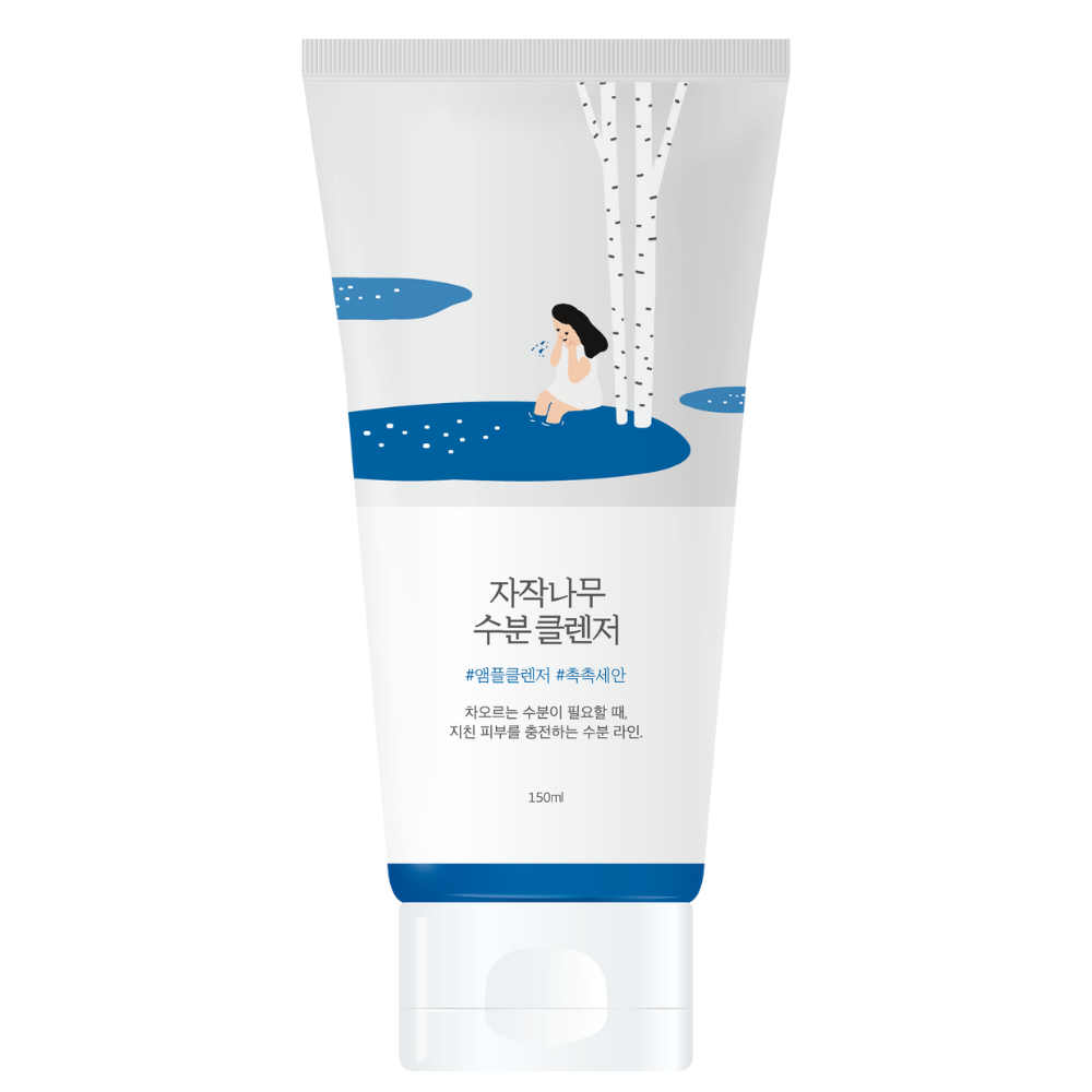 Увлажняющий гель для умывания с березовым соком Round Lab Birch Juice Moisturizing Cleanser 150 мл