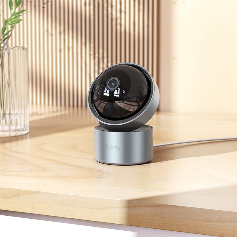 IP-камера видеонаблюдения Hoco D5 Indoor PTZ HD camera EU (6942007640121) - фото 9 IP-камера видеонаблюдения Hoco D5 Indoor PTZ HD camera EU (6942007640121) - фото 9