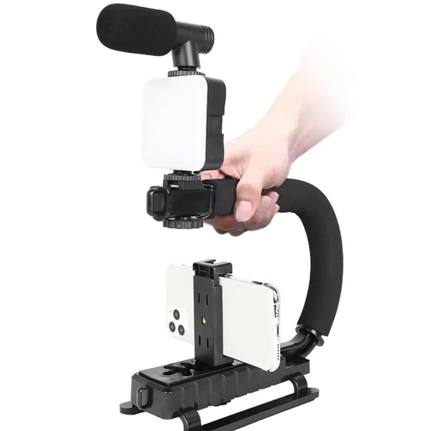 Держатель для камеры и телефона UKC AY 49U/8372 С-образный - фото 4 Держатель для камеры и телефона UKC AY 49U/8372 С-образный - фото 4