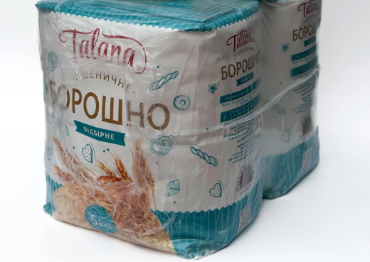 Мука пшеничная ТМ Талана высшего сорта из мягкой пшеницы 2 пакета по 5 кг (4820224110110)