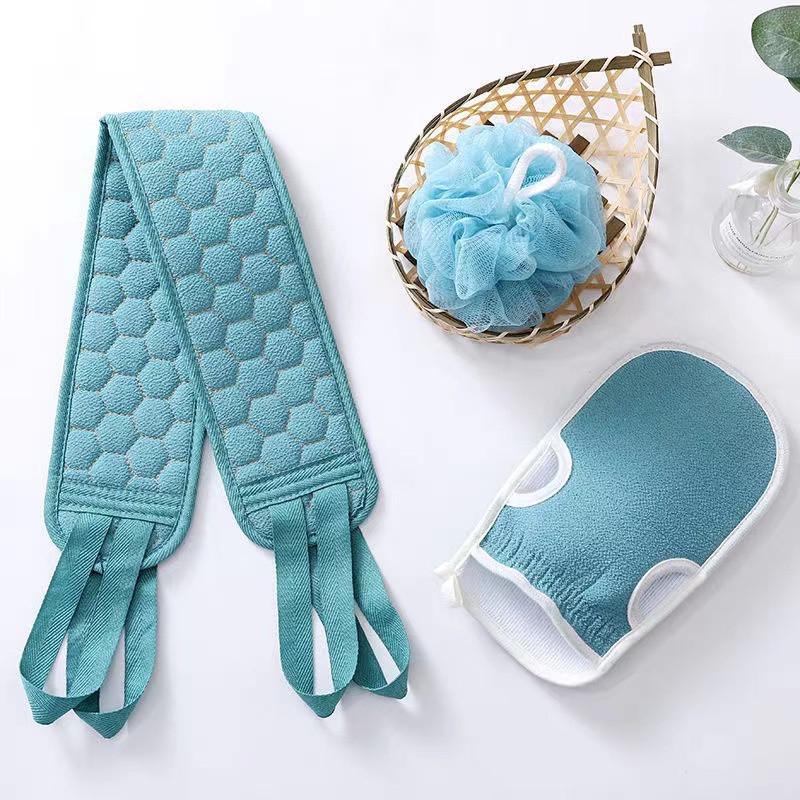 Набір для ванної 10747 3 пр. Бірюзовий (4570615) - фото 2