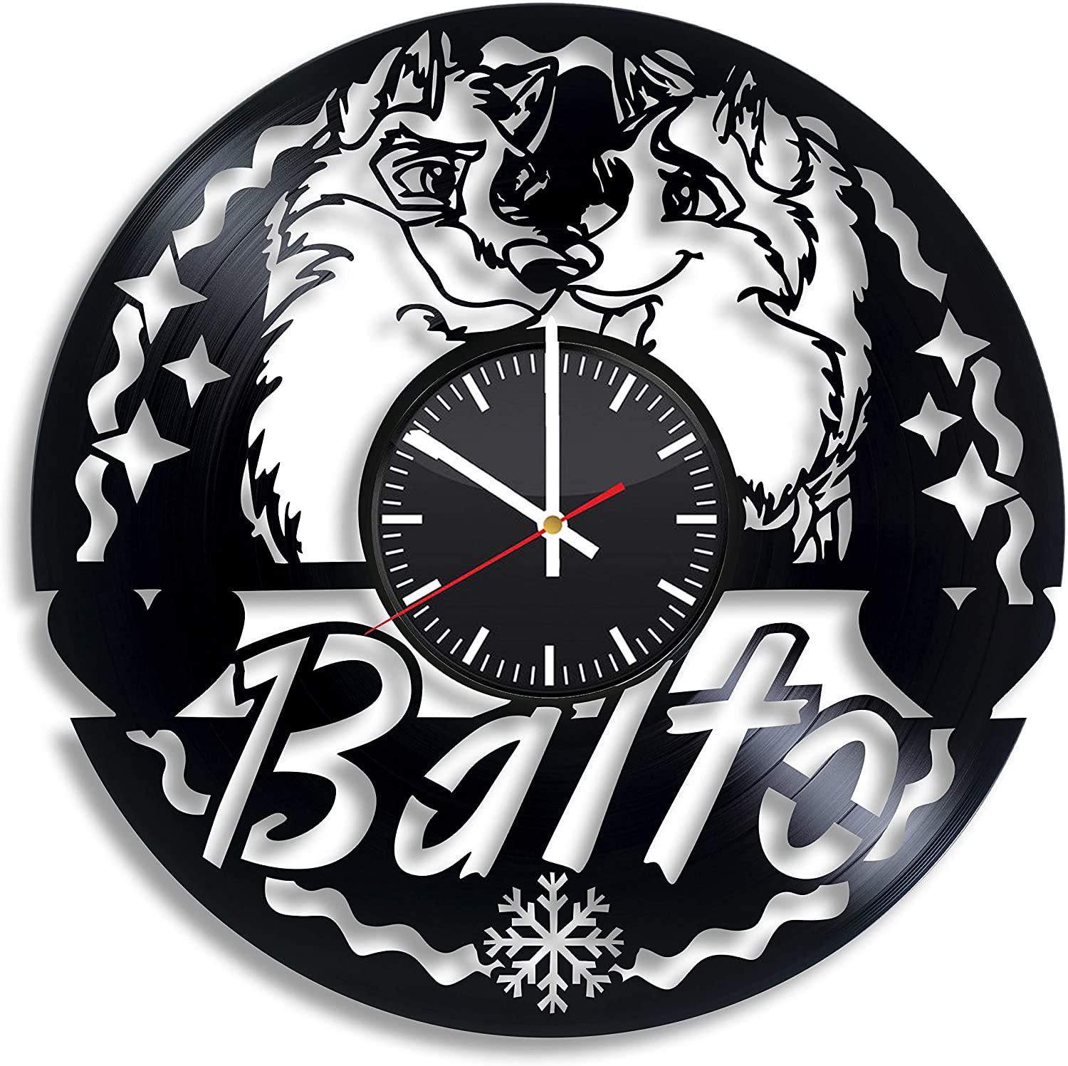 Часы настенные Балто 2495 из виниловой пластинки