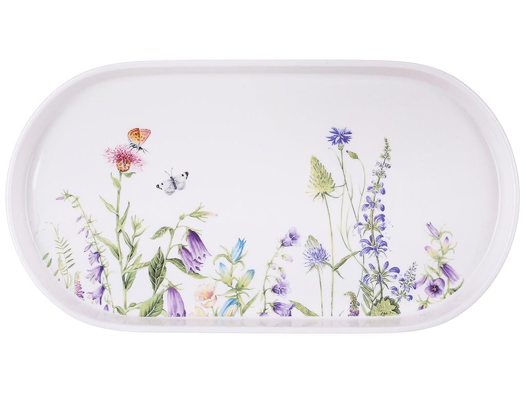 Блюдо фарфоровое Floral 30,5x16 см (BDI-K031)