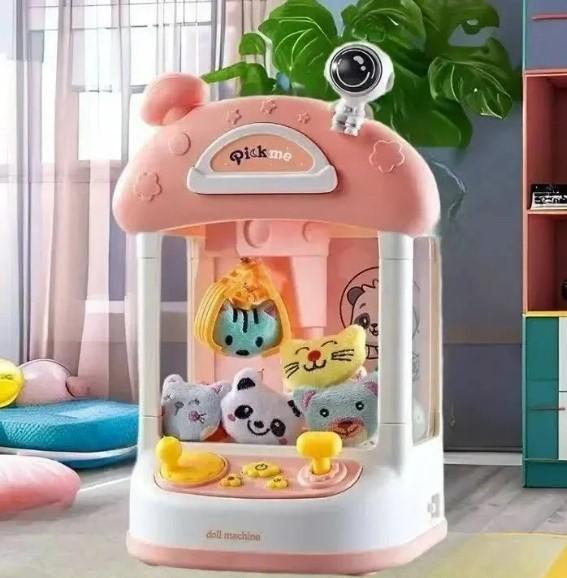 Автомат ігровий дитячий 19x17x28 см Рожевий (6739) - фото 2 Автомат ігровий дитячий 19x17x28 см Рожевий (6739) - фото 2