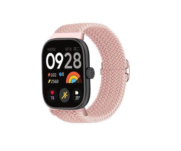 Ремешок Textile Elastic для Xiaomi Smart Band 9 Pro Розовый Ремешок Textile Elastic для Xiaomi Smart Band 9 Pro Розовый