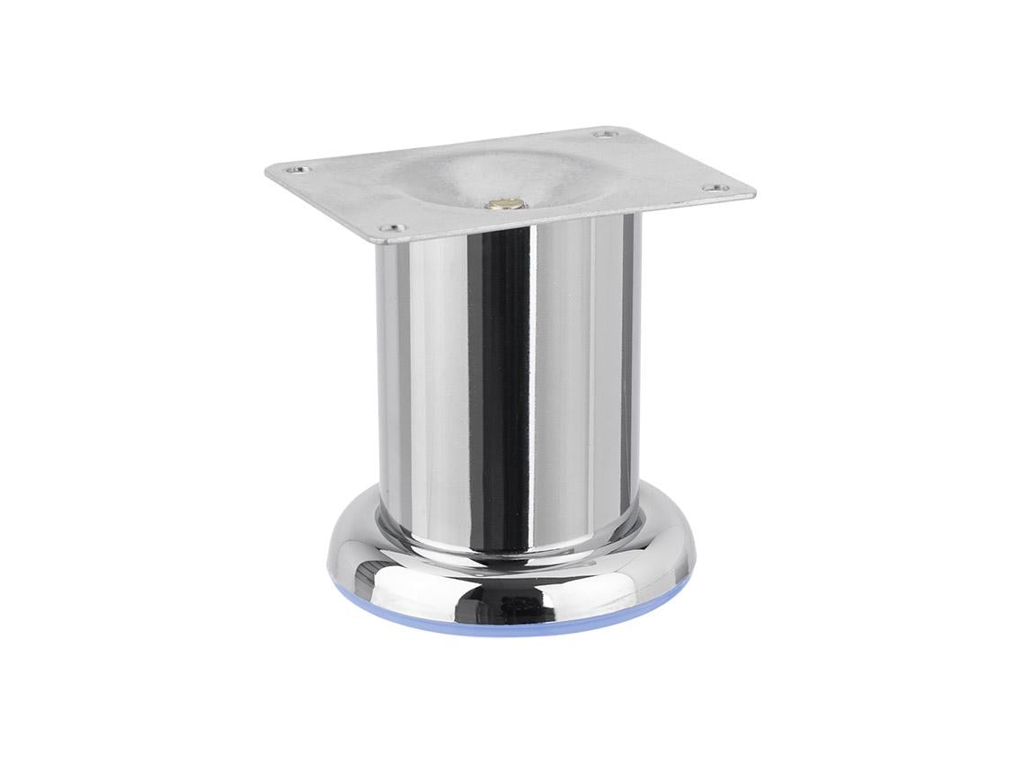 Ножка мебельная Giff Pillar 80 мм Хром (24604209) Ножка мебельная Giff Pillar 80 мм Хром (24604209)