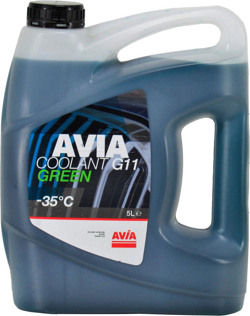 Антифриз Avia G11 от -35 до +108 5 л Green (0100538)