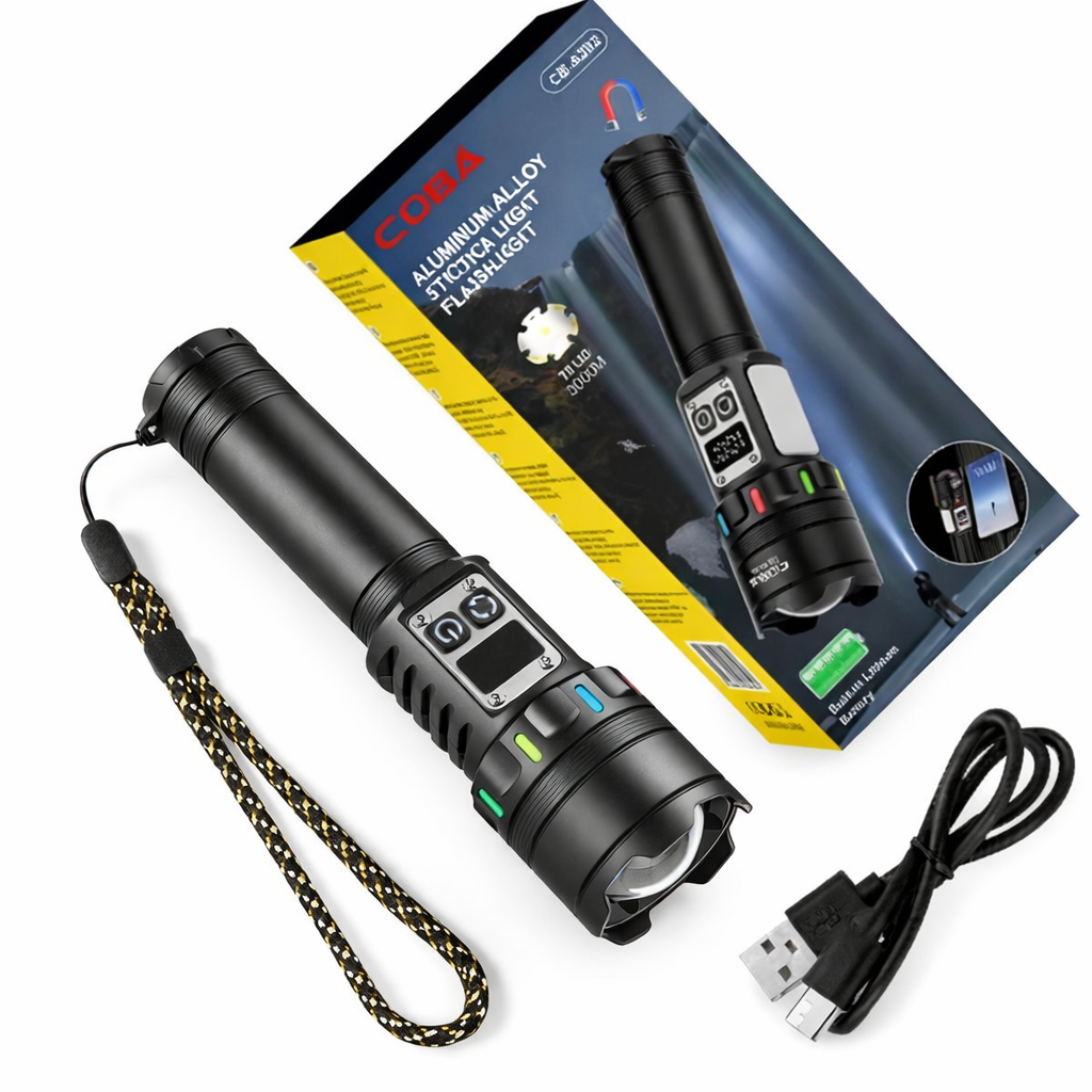 Фонарь аккумуляторный Night Vision CB-A282-TG/COB USB-C 1500 лм (31826849)