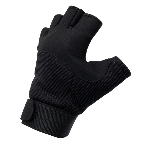 Перчатки беспалые Army Fingerless Gloves L Black - фото 3