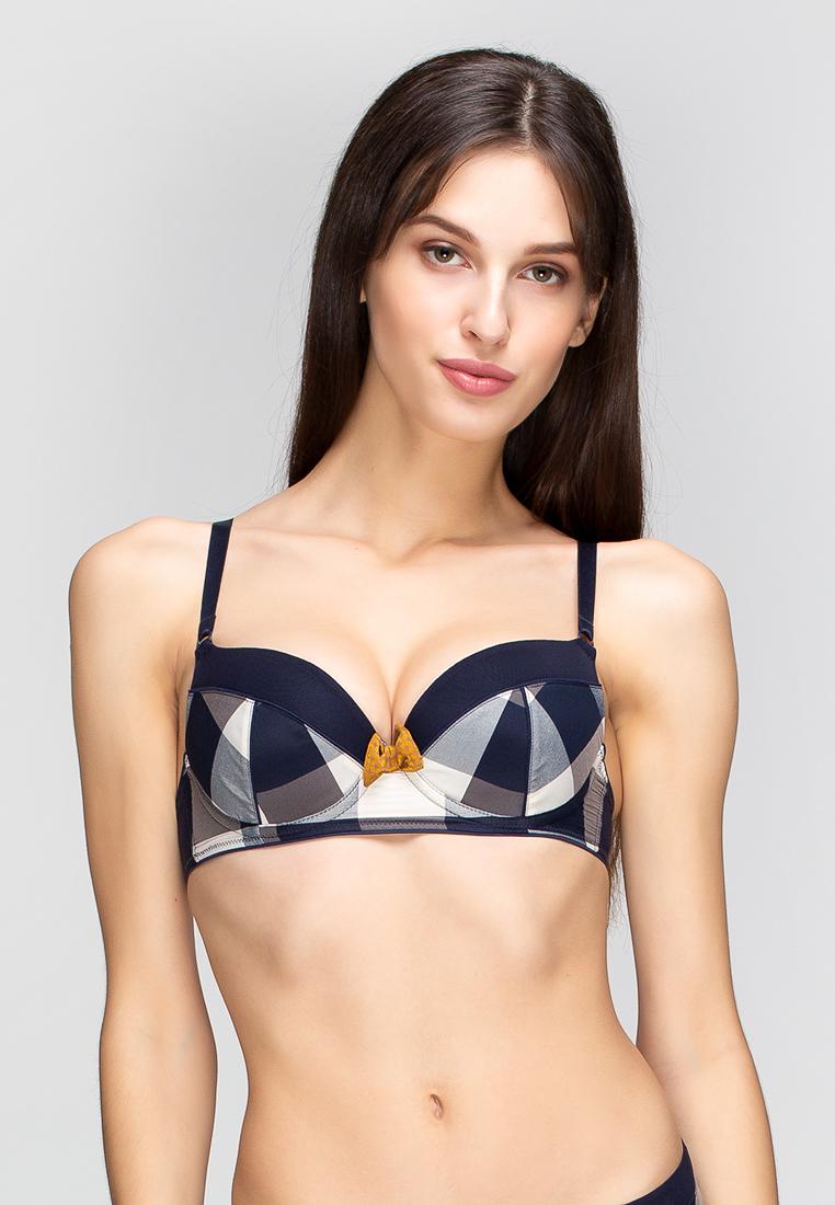 Бюстгальтер HUIT 8 Noeud Pap A8 70C Navy (3417853666548)