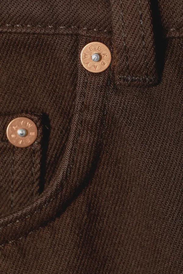 Джинсы Weekday 938606П р. W33/L/30 Коричневый (1111109408552) - фото 6 Джинсы Weekday 938606П р. W33/L/30 Коричневый (1111109408552) - фото 6