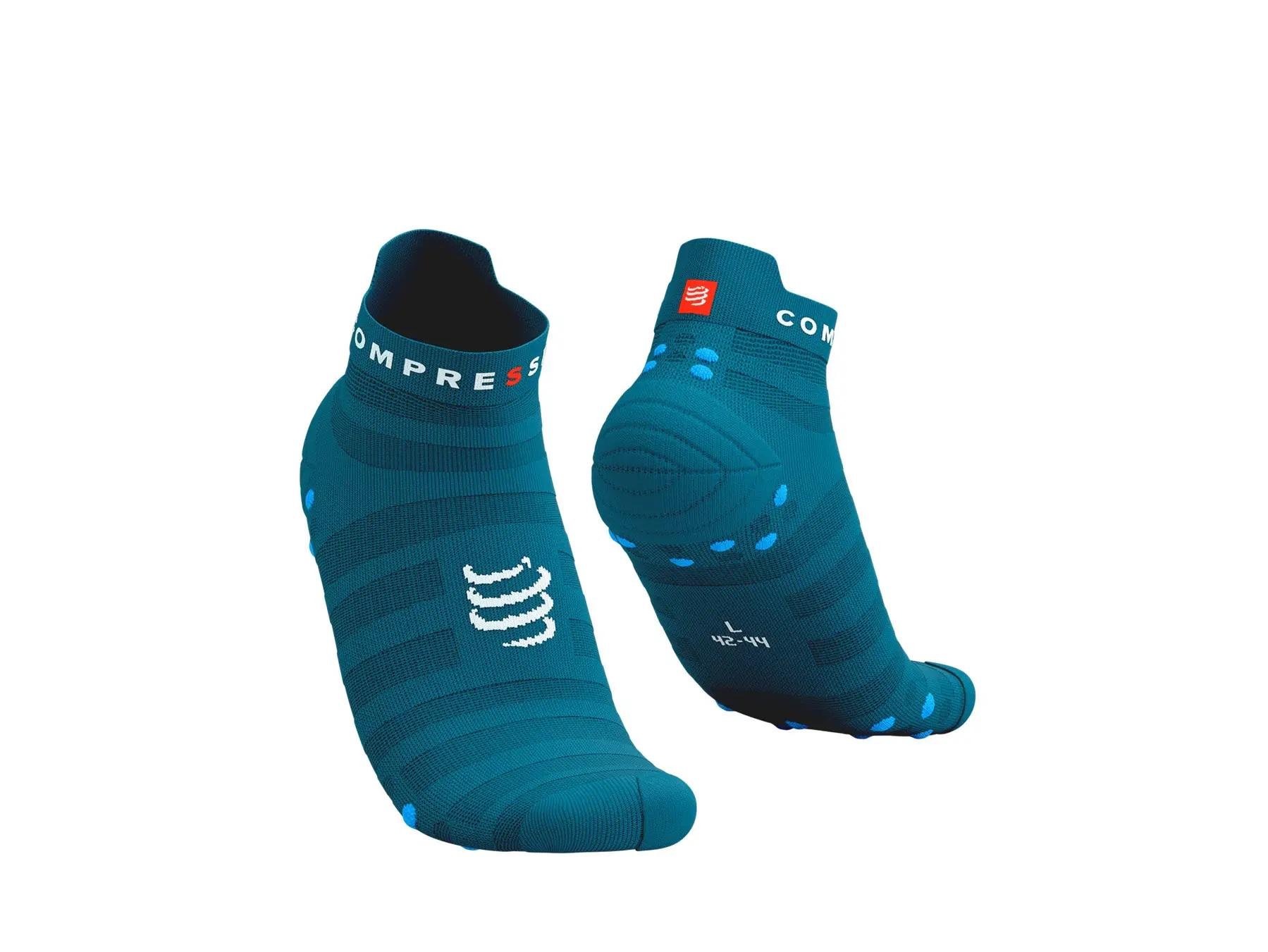 Шкарпетки для бігу Pro Racing Socks V4.0 Ultralight Run Low T4 р. 44-47 Shaded Spruce/Hawaiian Ocean (12333480) - фото 1