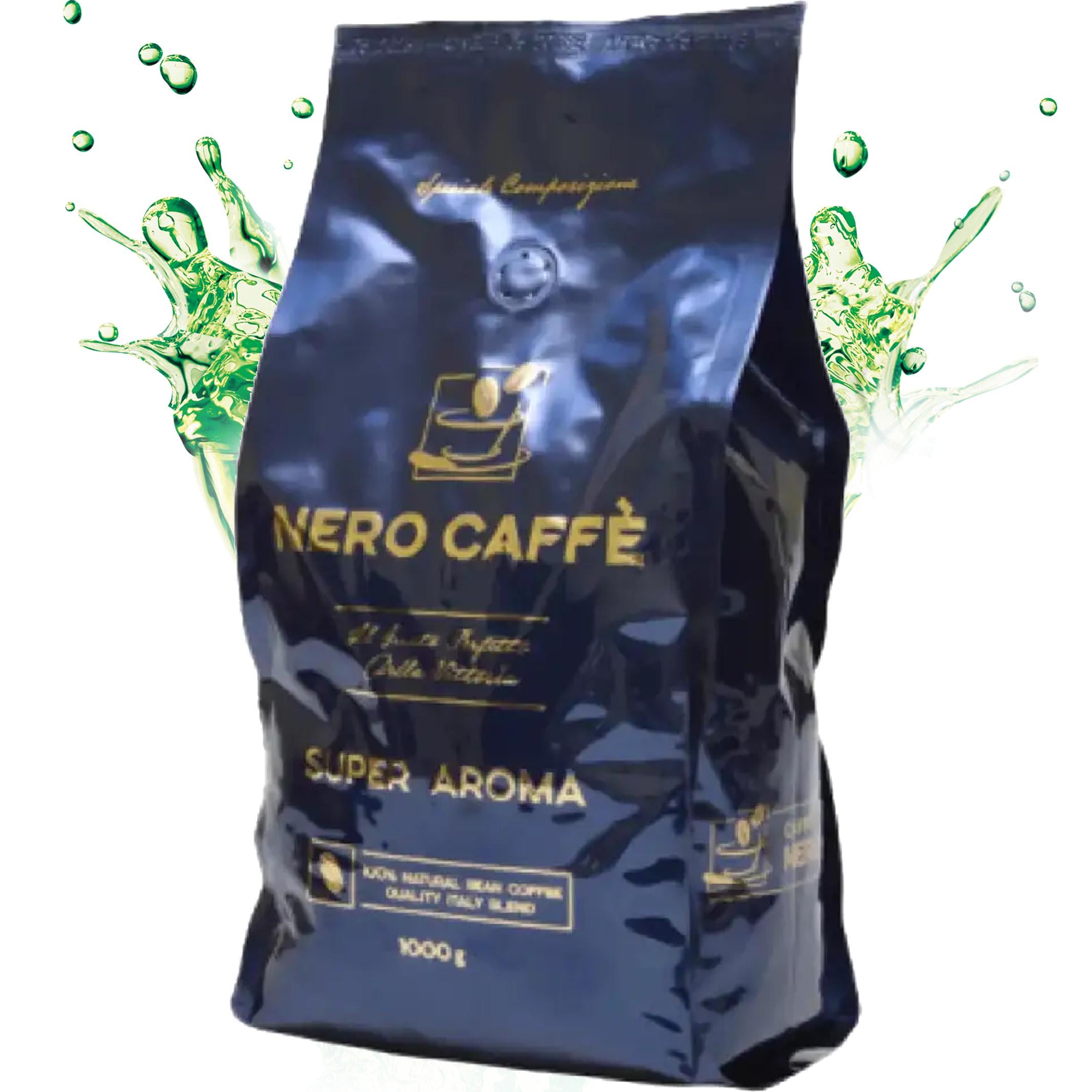 Кофе зерновой NERO CAFFEE Super Aroma 70/30 1 кг