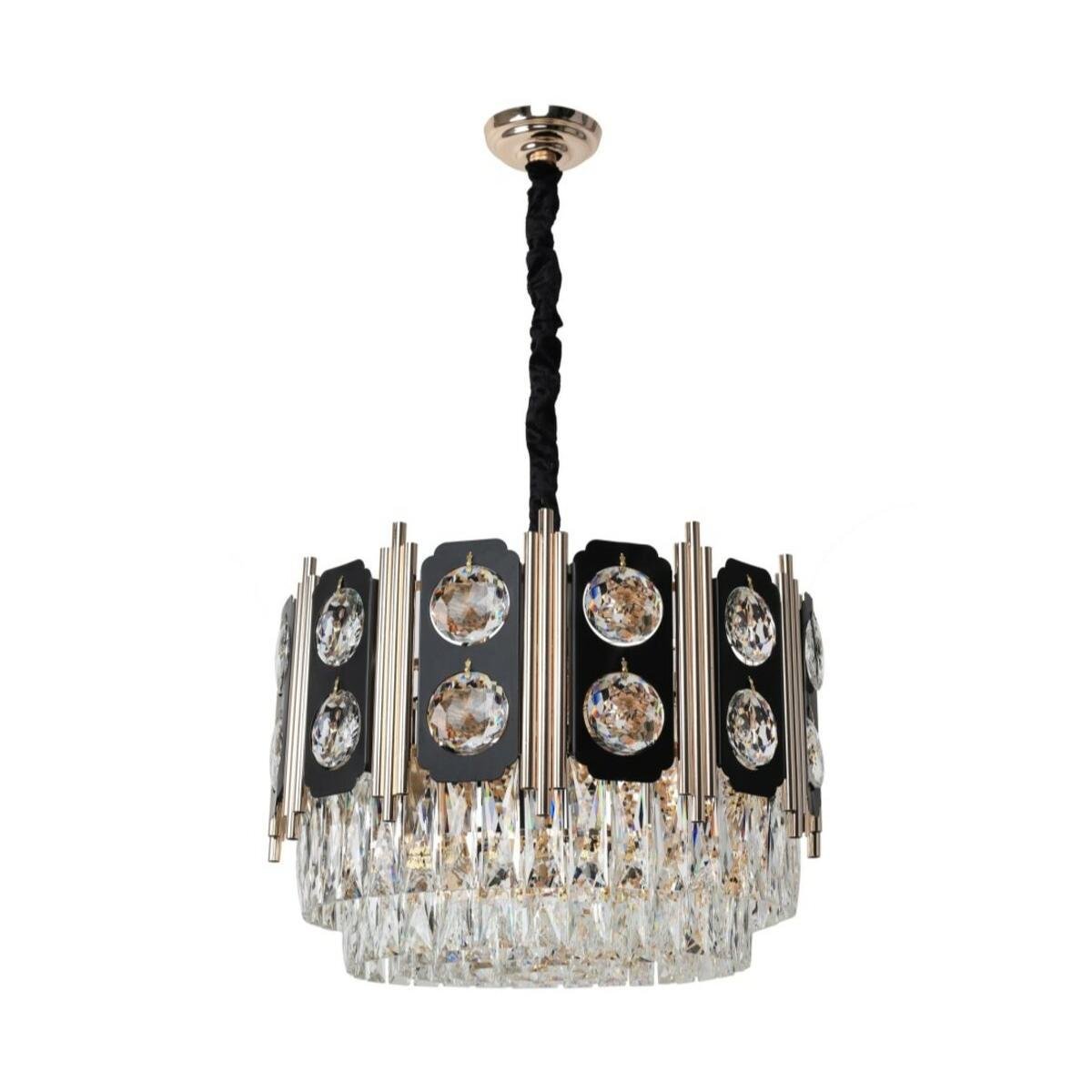 Люстра хрустальная Sirius 19312-12 на 12 лампочек (372334)