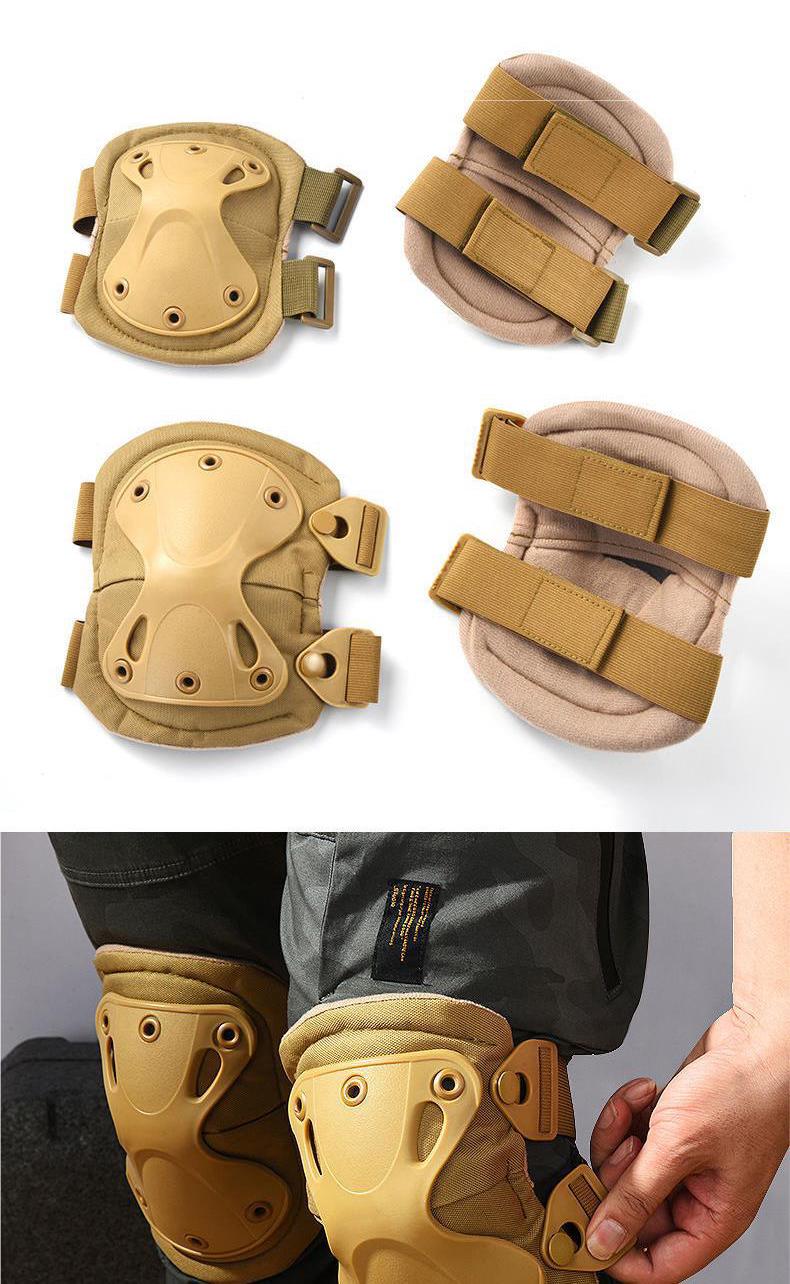 Комплект наколінники та налокітники захисні Койот (protective-pads-set-coyot) - фото 4