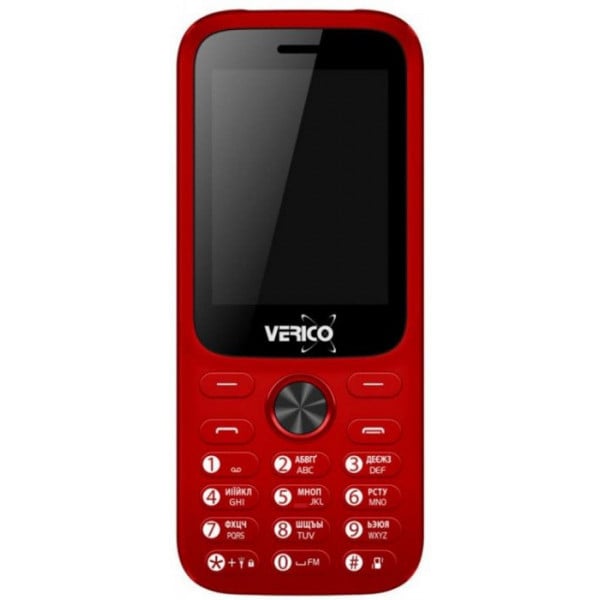 Телефон Verico Carbon M242 Red