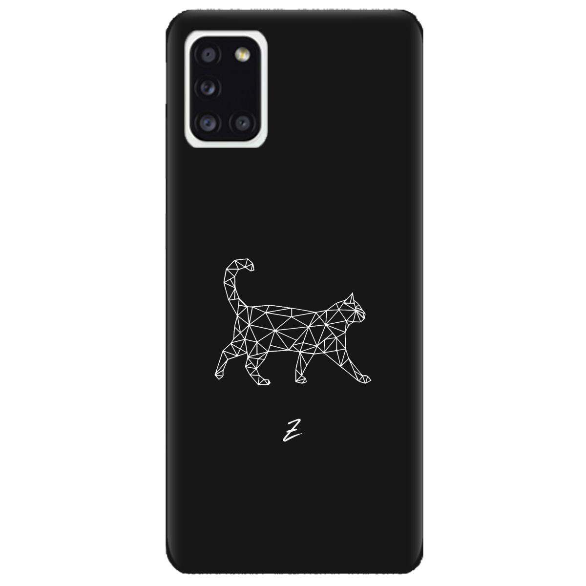 Силиконовый чехол Zorrov для Samsung Galaxy A31 - White cat (14110050195088878) - фото 1