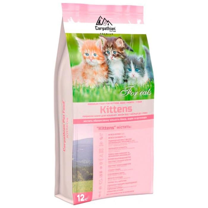 Корм сухой для котят Carpathian Pet Food Cat Kitten 12кг (A-009850)