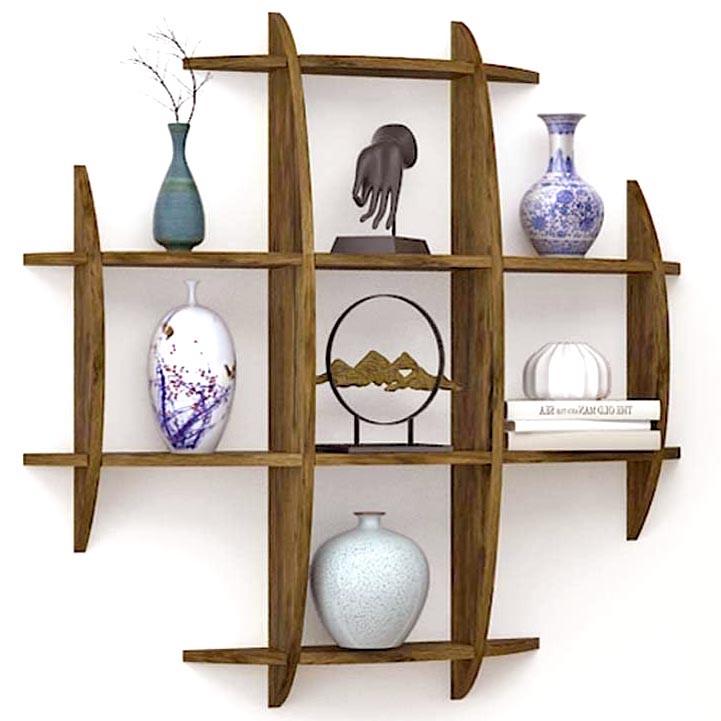 Полка для кружек из дерева Тараван Мускат (СДК-010007)