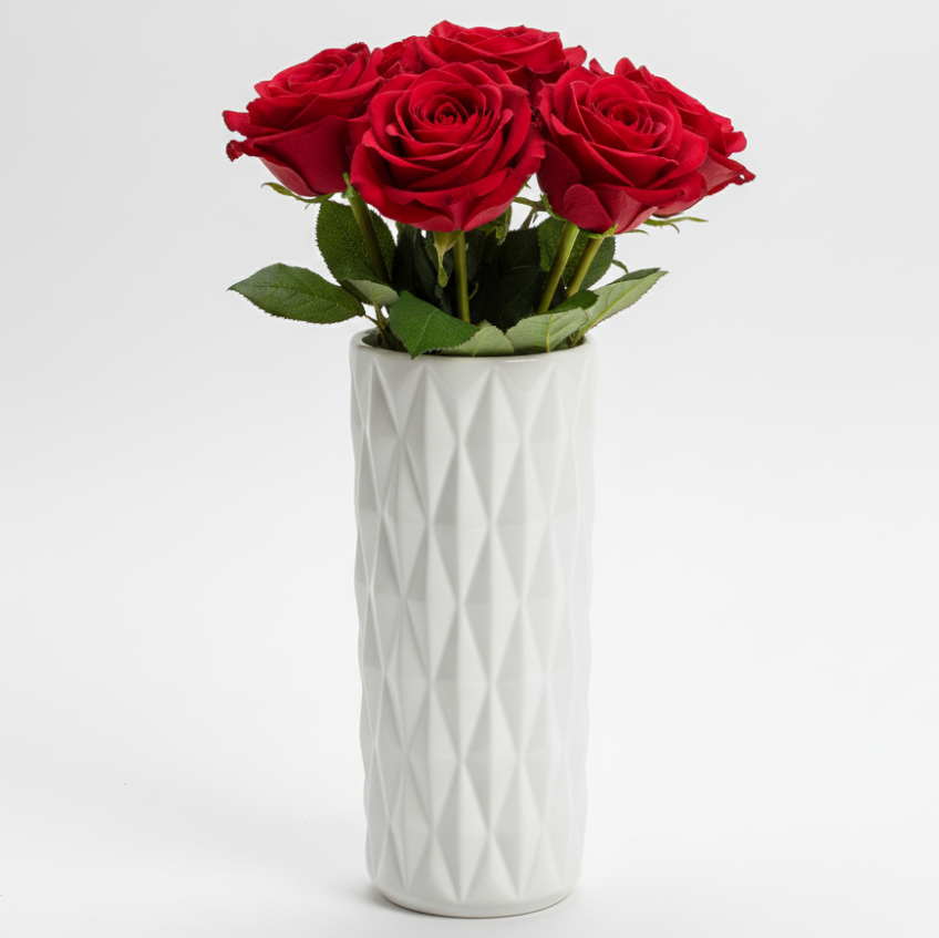 Ваза Nana ceramics Кашемир 20 см (9014)