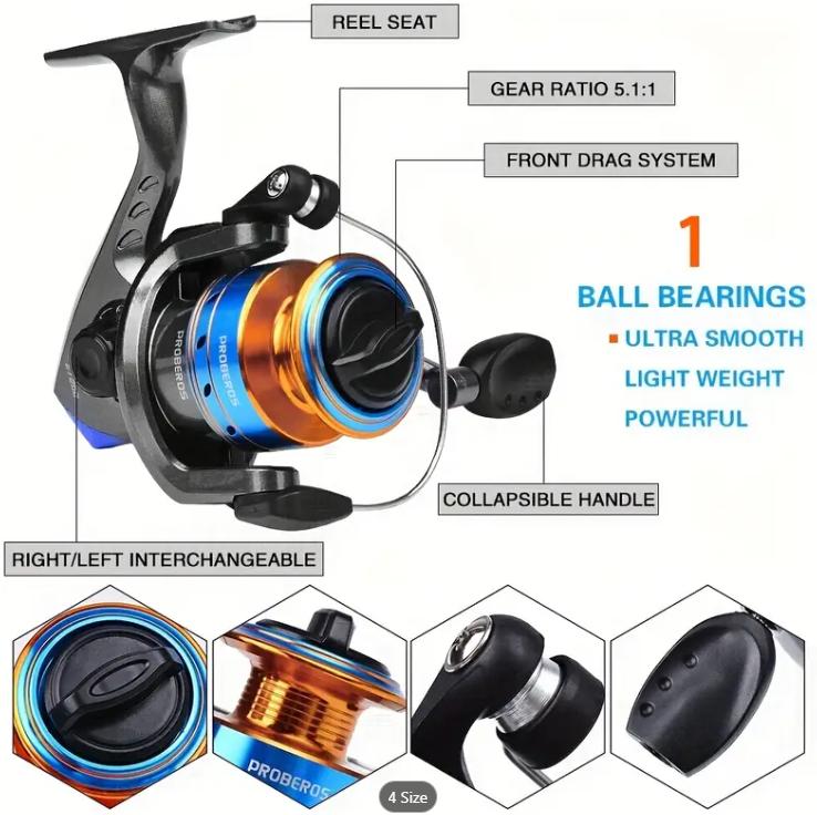 Набір для риболовлі Probeach Proberos HWCSET105 Set 1,5 м (27563728) - фото 2 Набір для риболовлі Probeach Proberos HWCSET105 Set 1,5 м (27563728) - фото 2