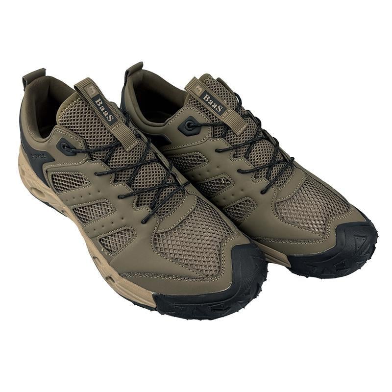 Кроссовки мужские сетка 70661-6 p. 45 29 см Хаки