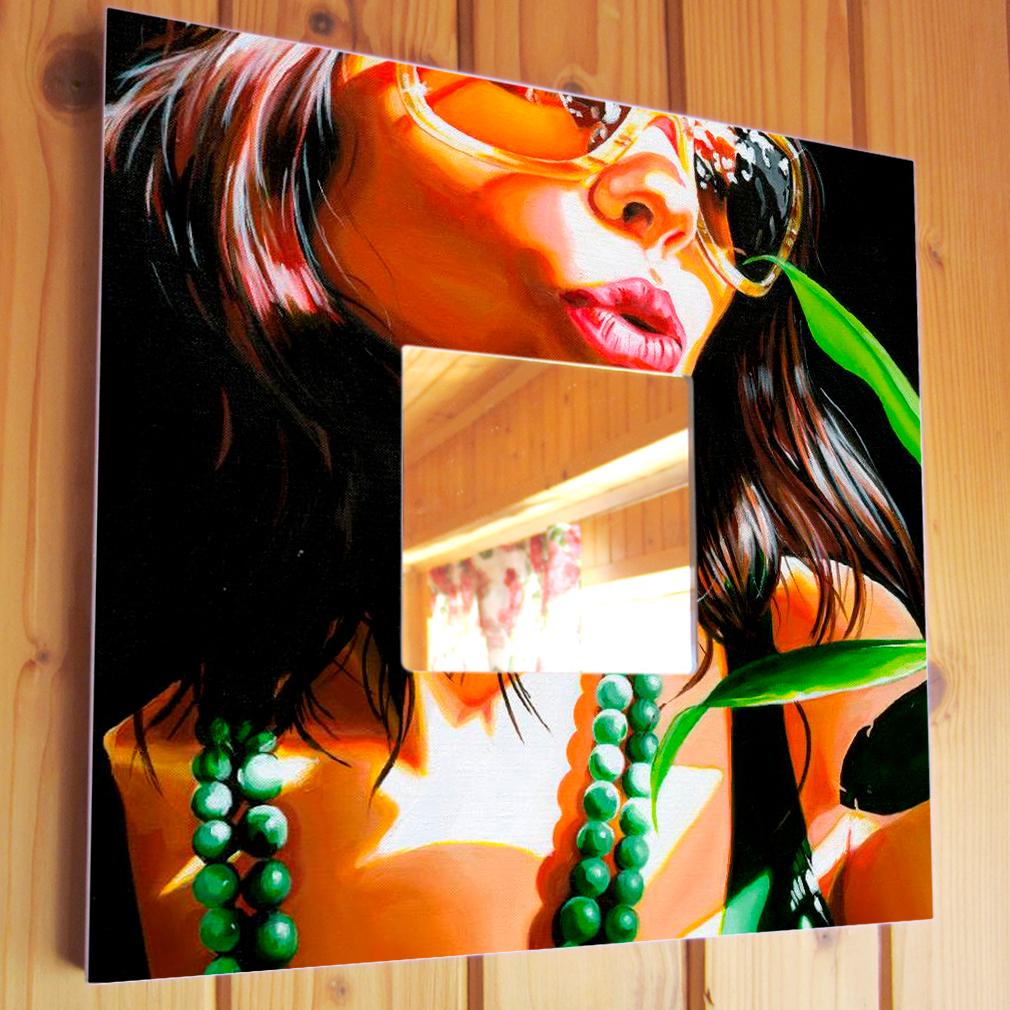 Дзеркало декоративне Літо 260х260 мм (M00168)