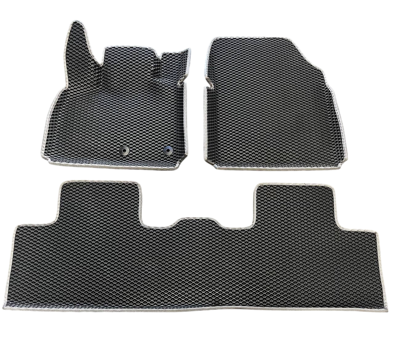 Коврики EVA с бортиками и 3Д лапой в салон для Renault Grand Scénic IV 2016- гг. Черный (2584757232)