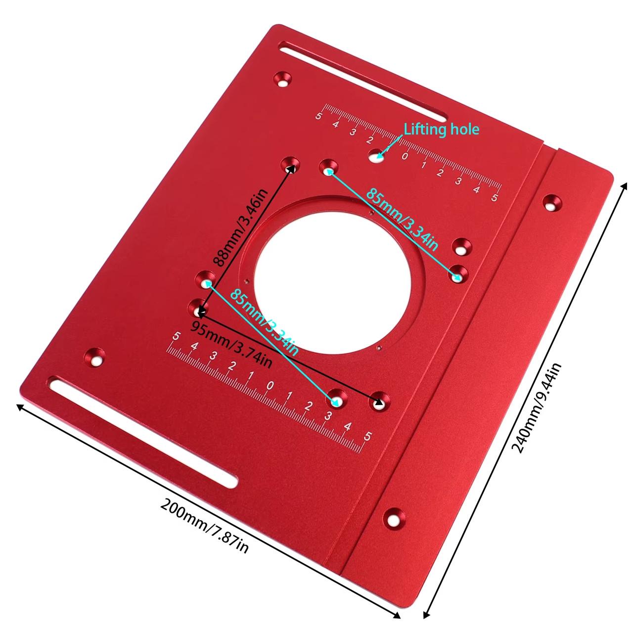 Столик фрезерный с отверстиями 88-95 мм Вишневый (ПФВ-3) - фото 2 Столик фрезерный с отверстиями 88-95 мм Вишневый (ПФВ-3) - фото 2