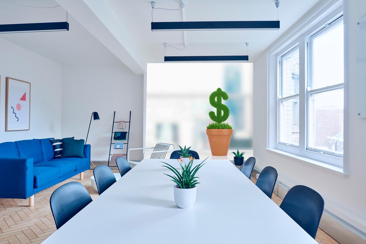 Фотообои 3D флизелиновые цветочные для спальни/зала/кухни Растение Доллар