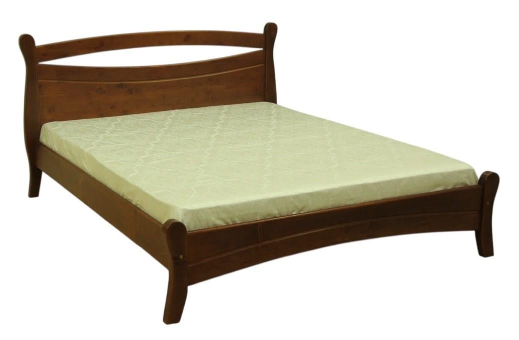 Кровать двуспальная деревянная Скиф Л-209 180х210 см Ольха (27224689)