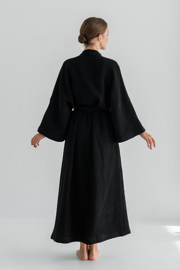 Халат вафельный Grease ONE (29517771) - фото 4 Халат вафельный Grease ONE (29517771) - фото 4