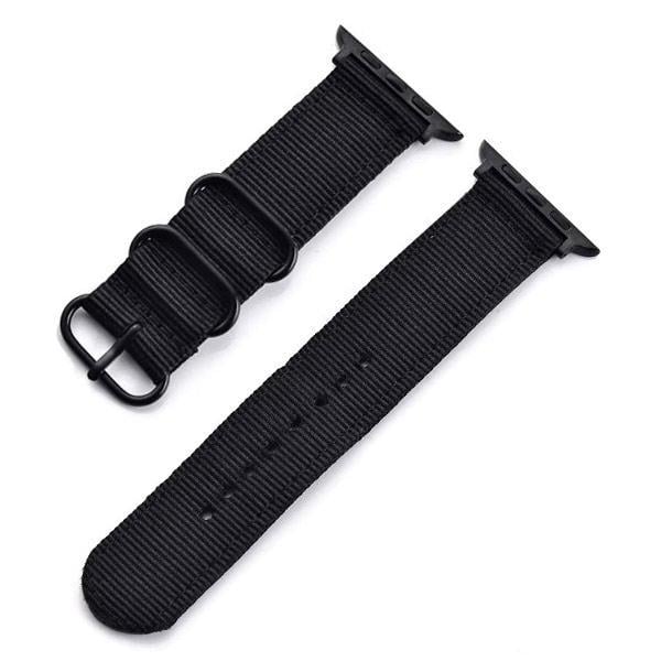 Нейлоновый ремешок Primolux Traveller для часов Apple Watch 38 мм/40 мм Black (1295496386)