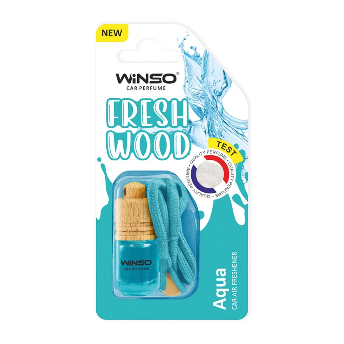 Ароматизатор WINSO Fresh Wood-Aqua в блистере (11028) Ароматизатор WINSO Fresh Wood-Aqua в блистере (11028)