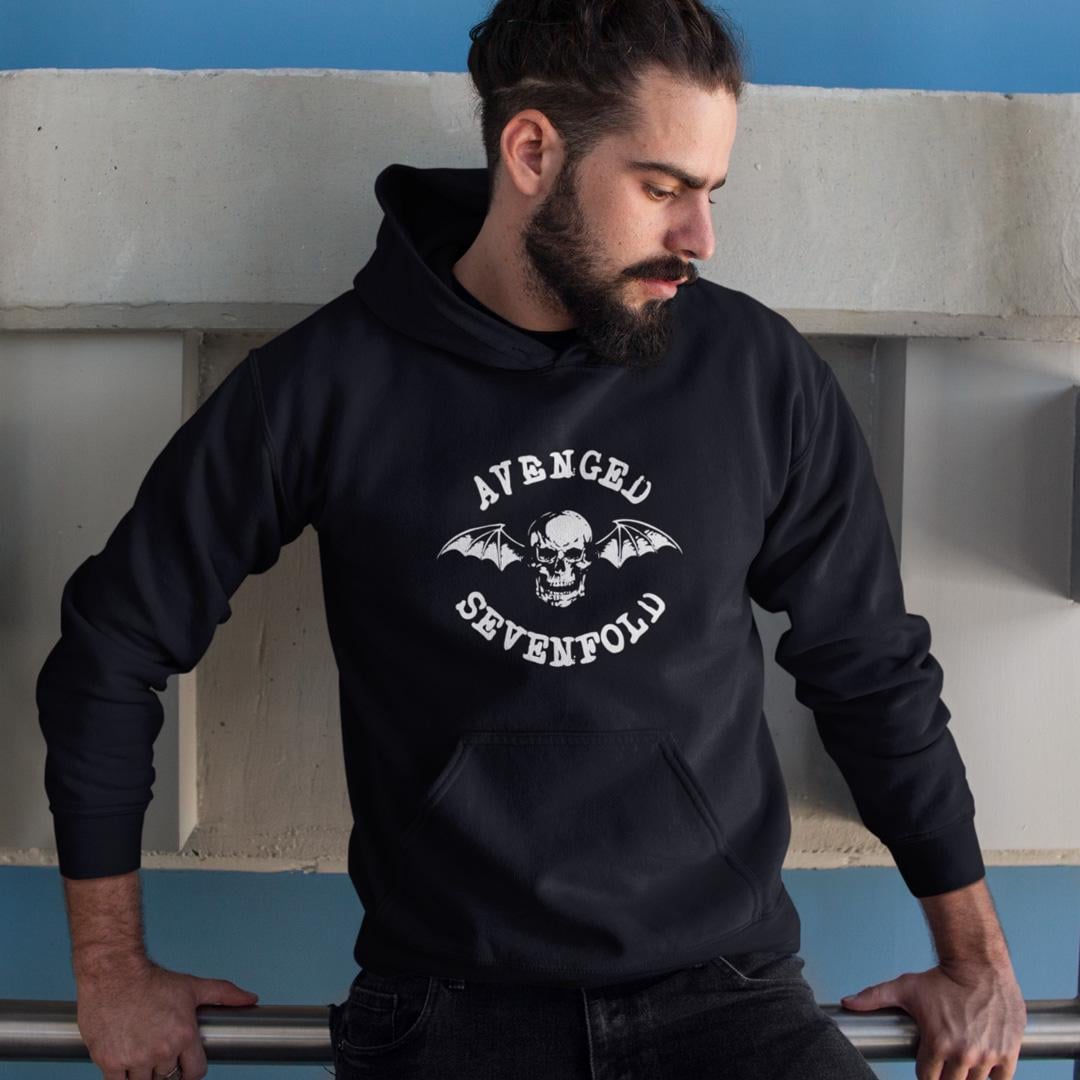 Худі флісовий унісекс Avenged Sevenfold Logo XL Чорний