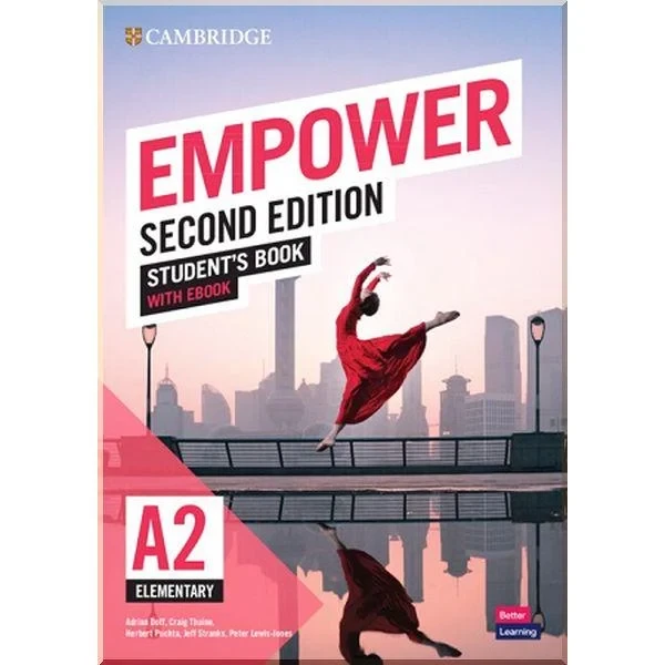 Учебник Cambridge Empower Second Edition A2 Elementary Student's Book with eBook