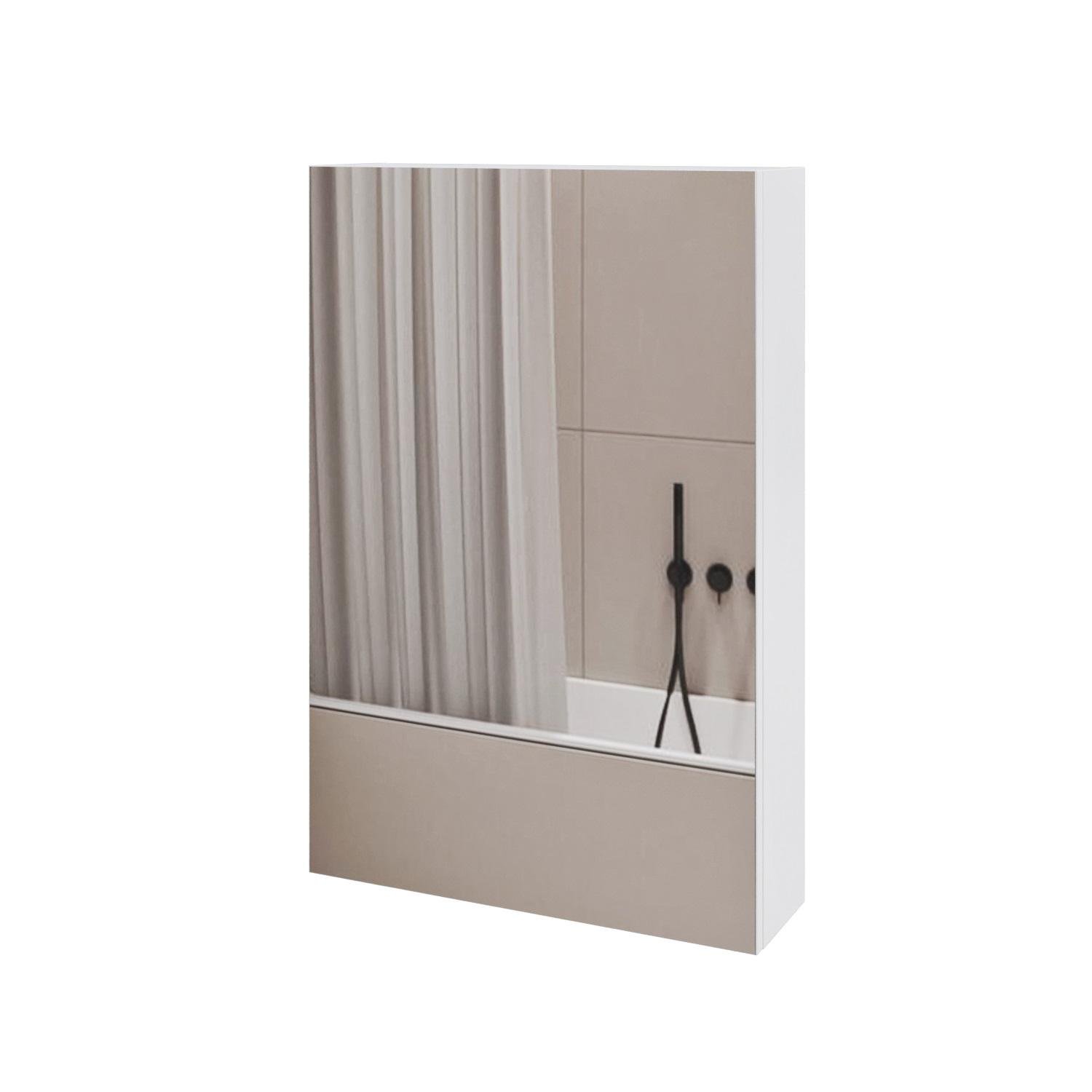 Шкаф подвесной зеркальный MEBLIBUD ERICA правосторонний/левосторонний 50 см (41944/2)