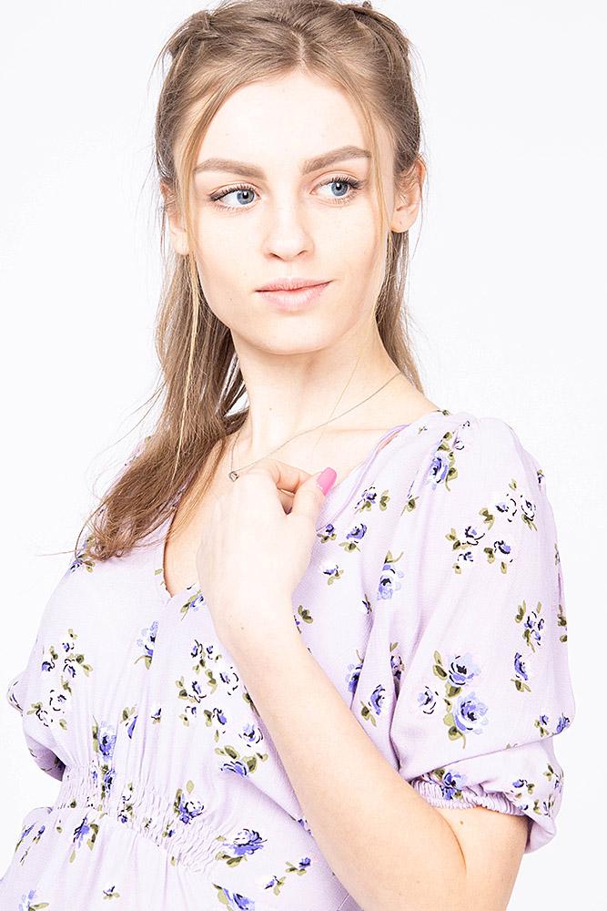 Блуза жіноча ЦБ-00174739 Бузковий р. 46 (SKT000584707) - фото 2 Блуза жіноча ЦБ-00174739 Бузковий р. 46 (SKT000584707) - фото 2