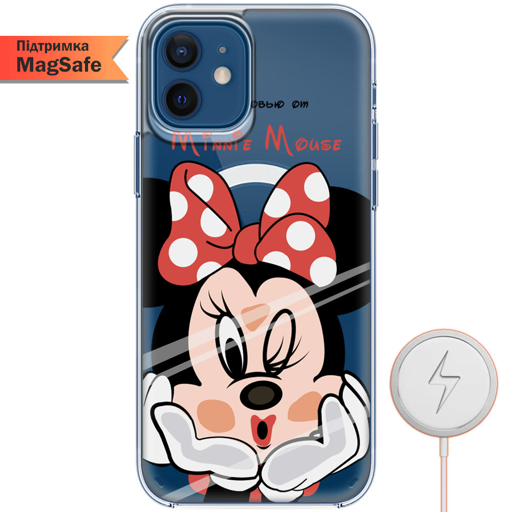 Чехол BoxFace iPhone 12 mini Lady M Прозрачный силикон с поддержкой MageSafe (41084-cc59-41496)
