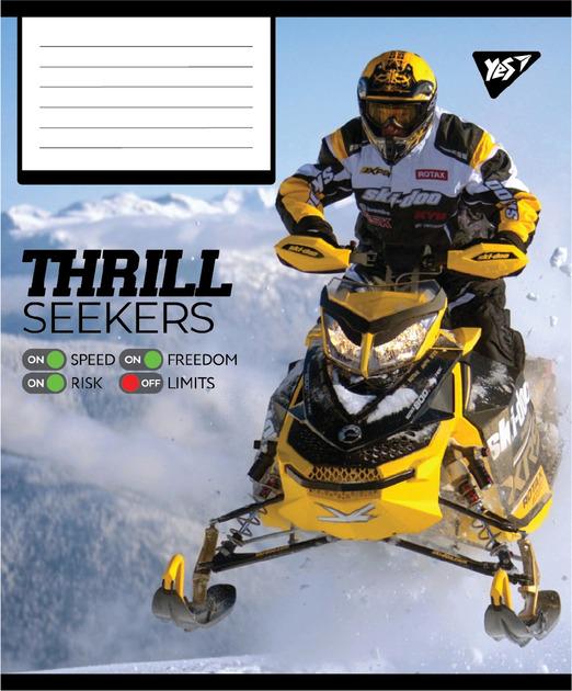 Тетрадь ученическая YES Thrill Seekers А5/60 кл. (767789) Тетрадь ученическая YES Thrill Seekers А5/60 кл. (767789)