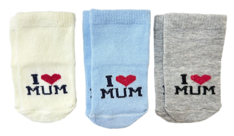 Носочки Mommy Bag №65 0-12 міс. 3 пари Limited (111247-1053)