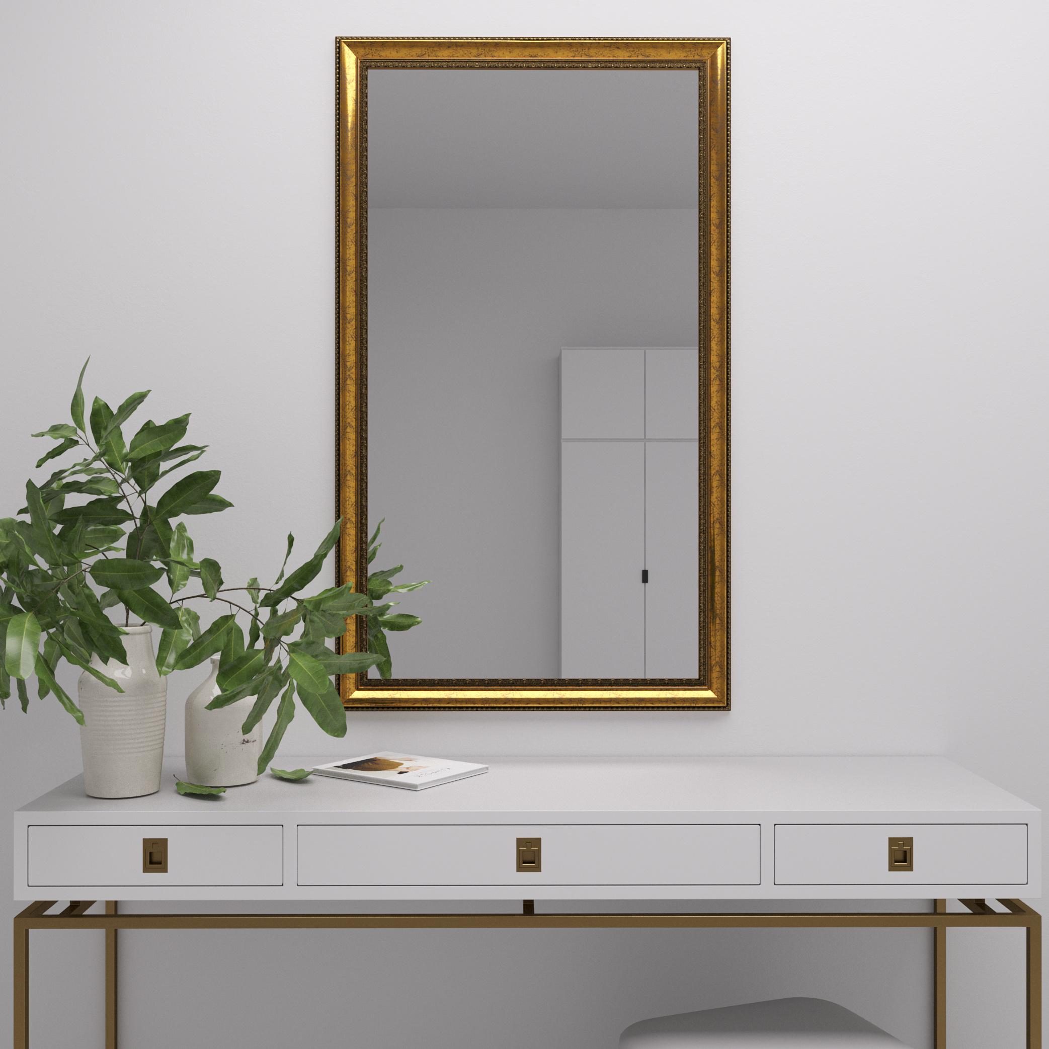 Зеркало настенное Black Mirror 150x60 см Золотой (5826-03)