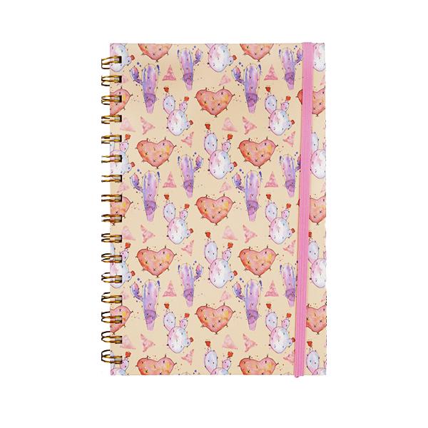 Блокнот на резинке Сердечки STE Розовый (STE-ST01430) Блокнот на резинке Сердечки STE Розовый (STE-ST01430)