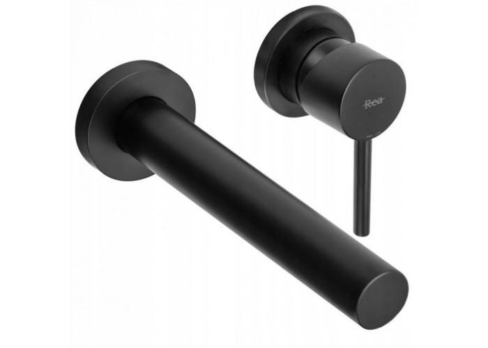 Змішувач прихованого монтажа Rea Tess BOX Чорний мат (REA-B0412) Змішувач прихованого монтажа Rea Tess BOX Чорний мат (REA-B0412)