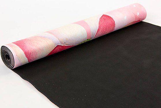 Коврик для йоги FI-5662 Розовый (56508121) - фото 2 Коврик для йоги FI-5662 Розовый (56508121) - фото 2