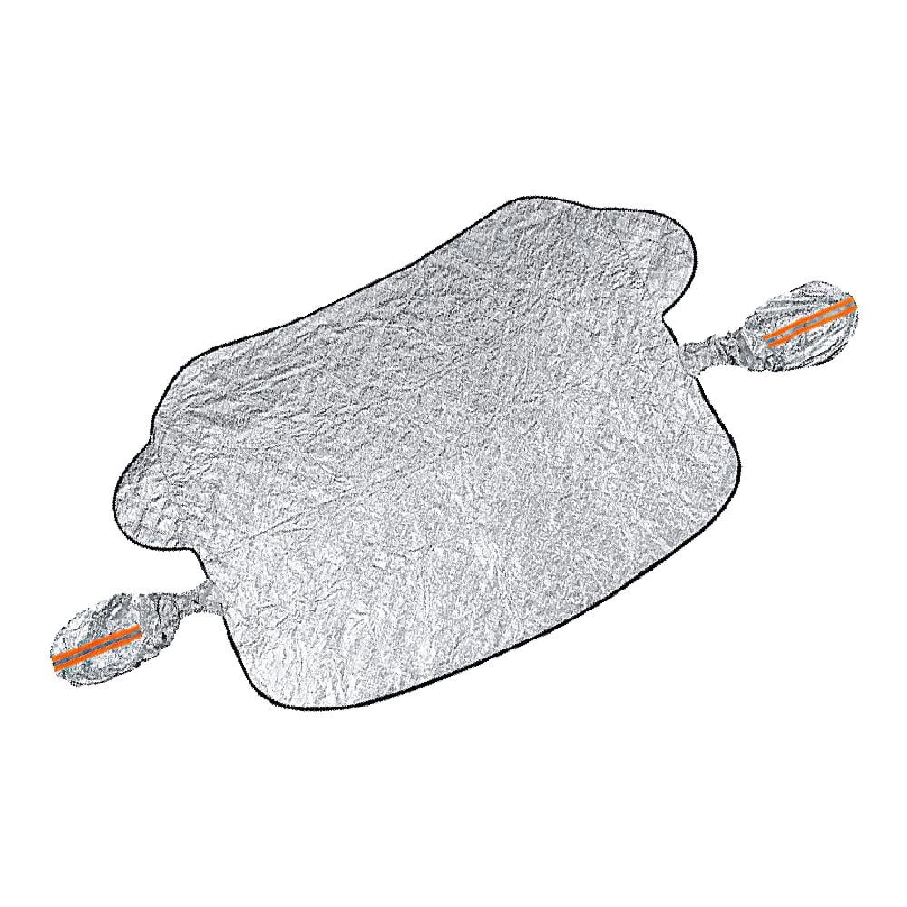 Чехол-накидка на лобовое стекло автомобиля защитный от снега 158x115 см (STRSNG-SLV-0600)