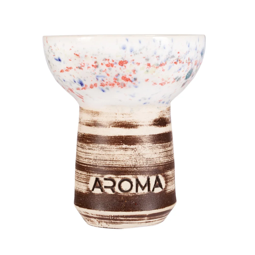 Чаша AROMA Sierra Glaze White/Brown (23842)