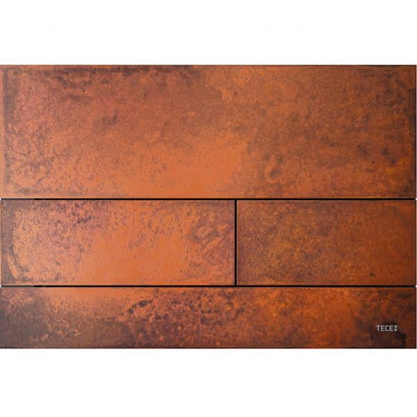 Панель смыва с двумя клавишами TECE для унитаза TECEsquare II металл Ржавая сталь (9240845)