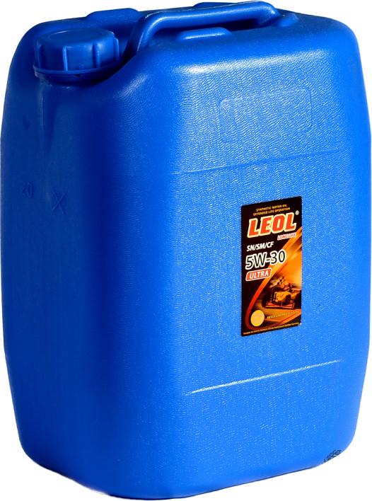 Моторне мастило Леол Ультра 5W-30 SN/SM/CF 20 л (710652313) - фото 1 Моторне мастило Леол Ультра 5W-30 SN/SM/CF 20 л (710652313) - фото 1